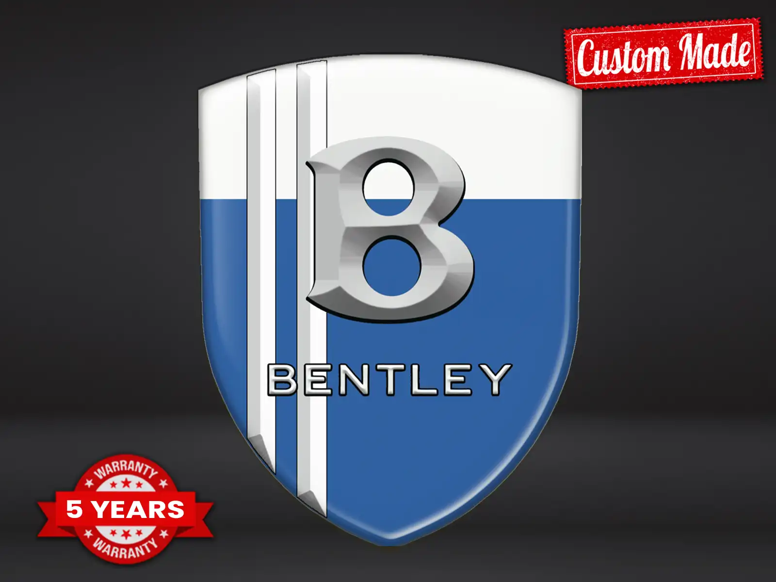 Bentley Stickers Fenêtre Auto Résistants Édition Limitée